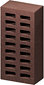 керамический облицовочный кирпич одинарный пустотелый м150 цвет коричневый голицынский завод