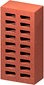 керамический облицовочный кирпич одинарный пустотелый м150 цвет красный голицынский завод