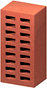 керамический облицовочный кирпич утолщенный пустотелый м150 цвет красный голицынский завод